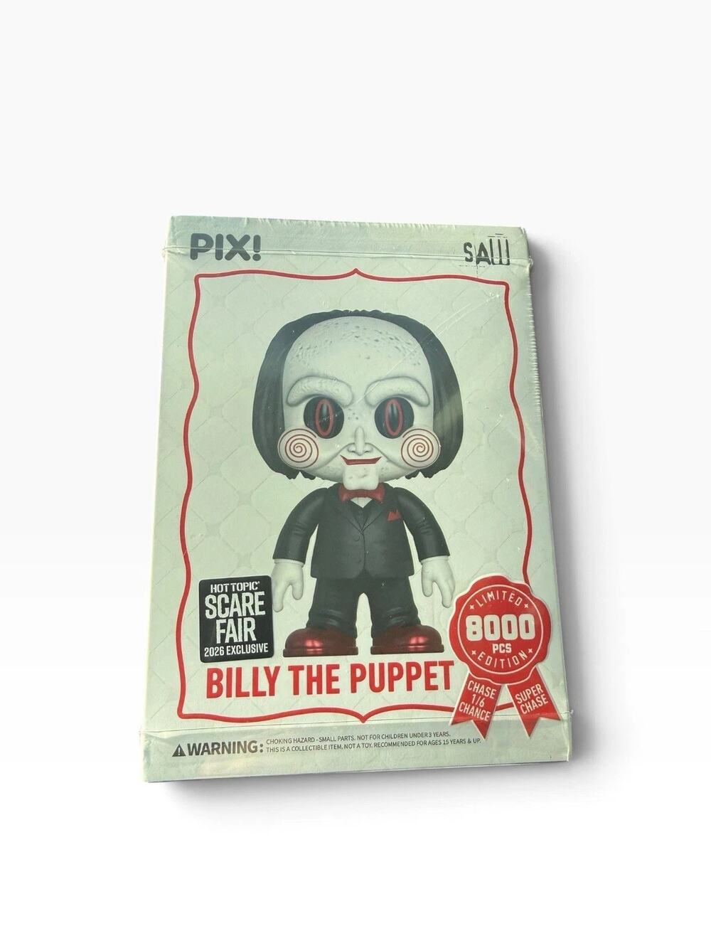 Thrilljoy Scare Fair 2026 Billy The Puppet 2x SEALED